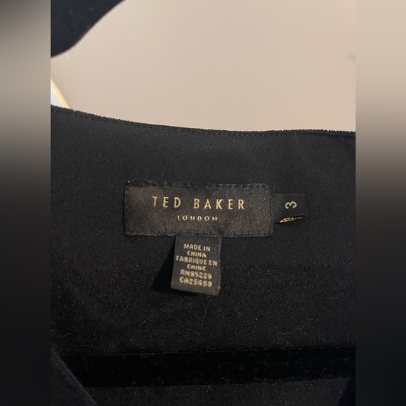 EUC Ted Baker Maryema Topaz Print Leopard Midi Dress - Picture 11 of 14